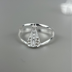 Anel de Prata 925 Nossa Senhora de Aparecida