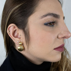 Balanço - Brincos Banho de Ouro 18K