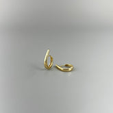 Articulado Liso - Brincos Banho de Ouro 18K