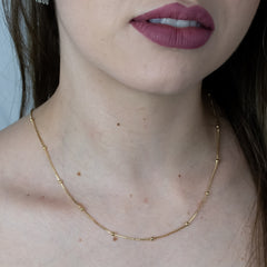 Corrente Banhada a Ouro Veneziana