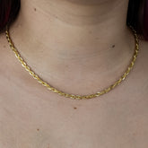 Colar Banhado a Ouro Trabalhado