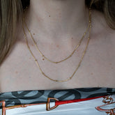 Corrente Banhada a Ouro Veneziana