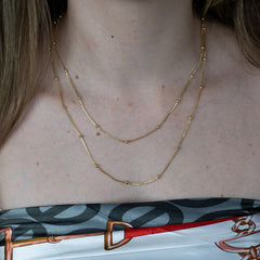 Corrente Banhada a Ouro Veneziana