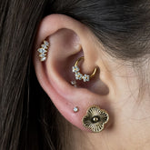 Vintage - Brincos Banho de Ouro 18K