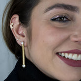 Fio Alemão - Brincos Banho de Ouro 18K