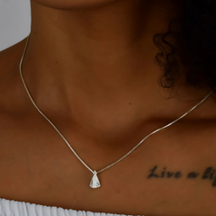 Pingente de Prata 925 Nossa Senhora Aparecida