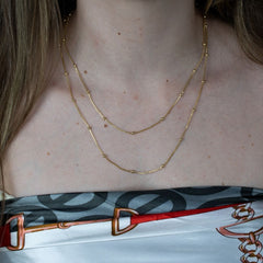 Corrente Banhada a Ouro Veneziana