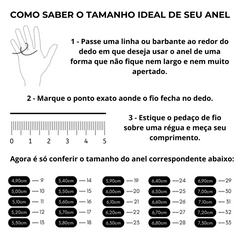 Anel de Prata 925 4 Corações Zircônias