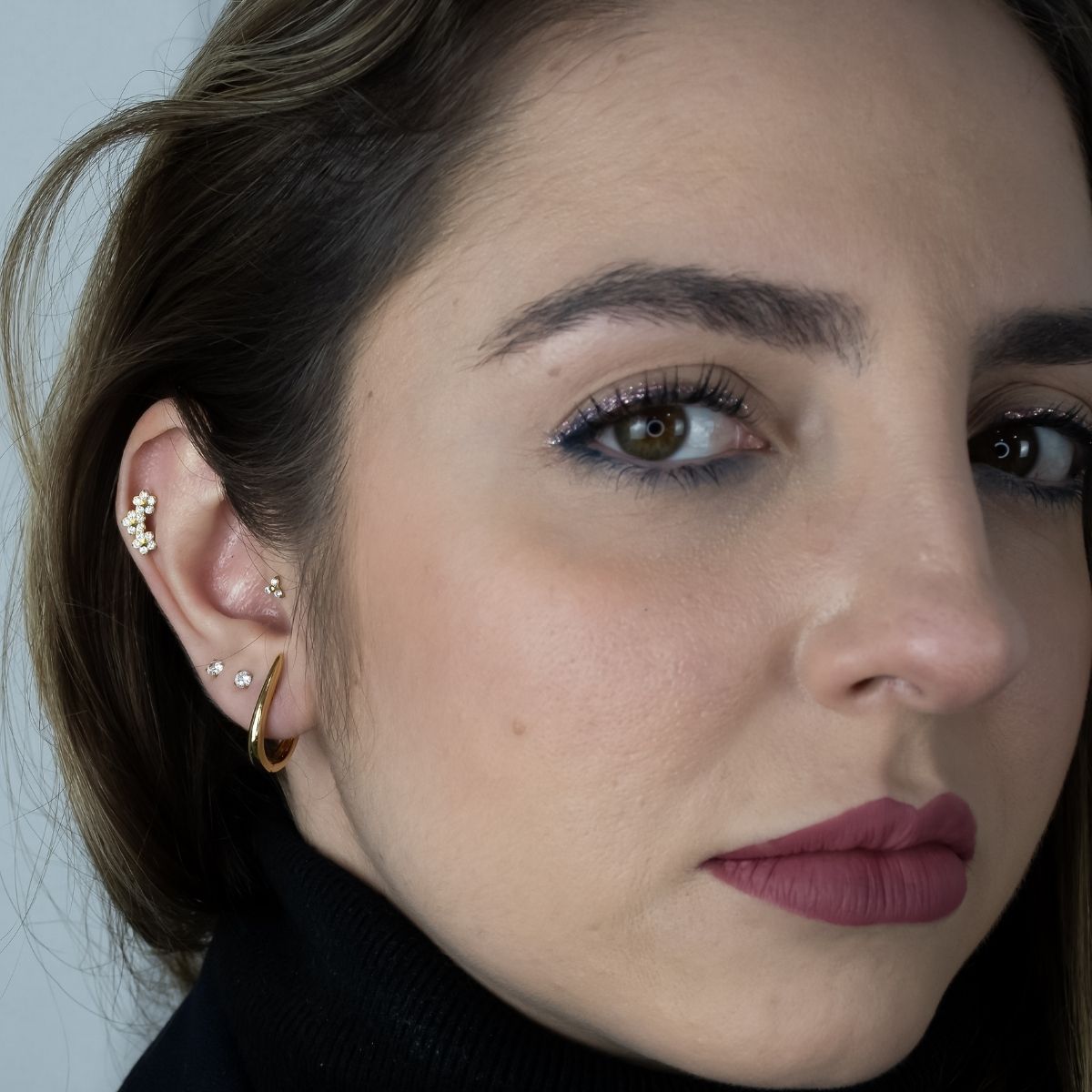 Articulado Liso - Brincos Banho de Ouro 18K