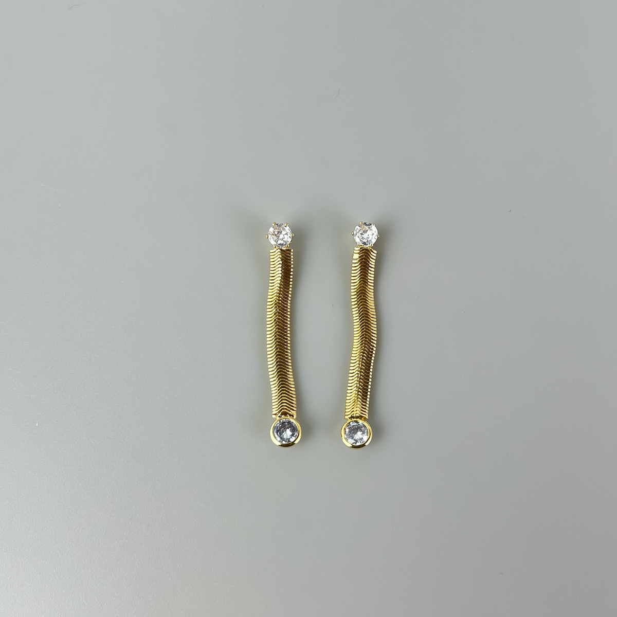 Fio Alemão - Brincos Banho de Ouro 18K