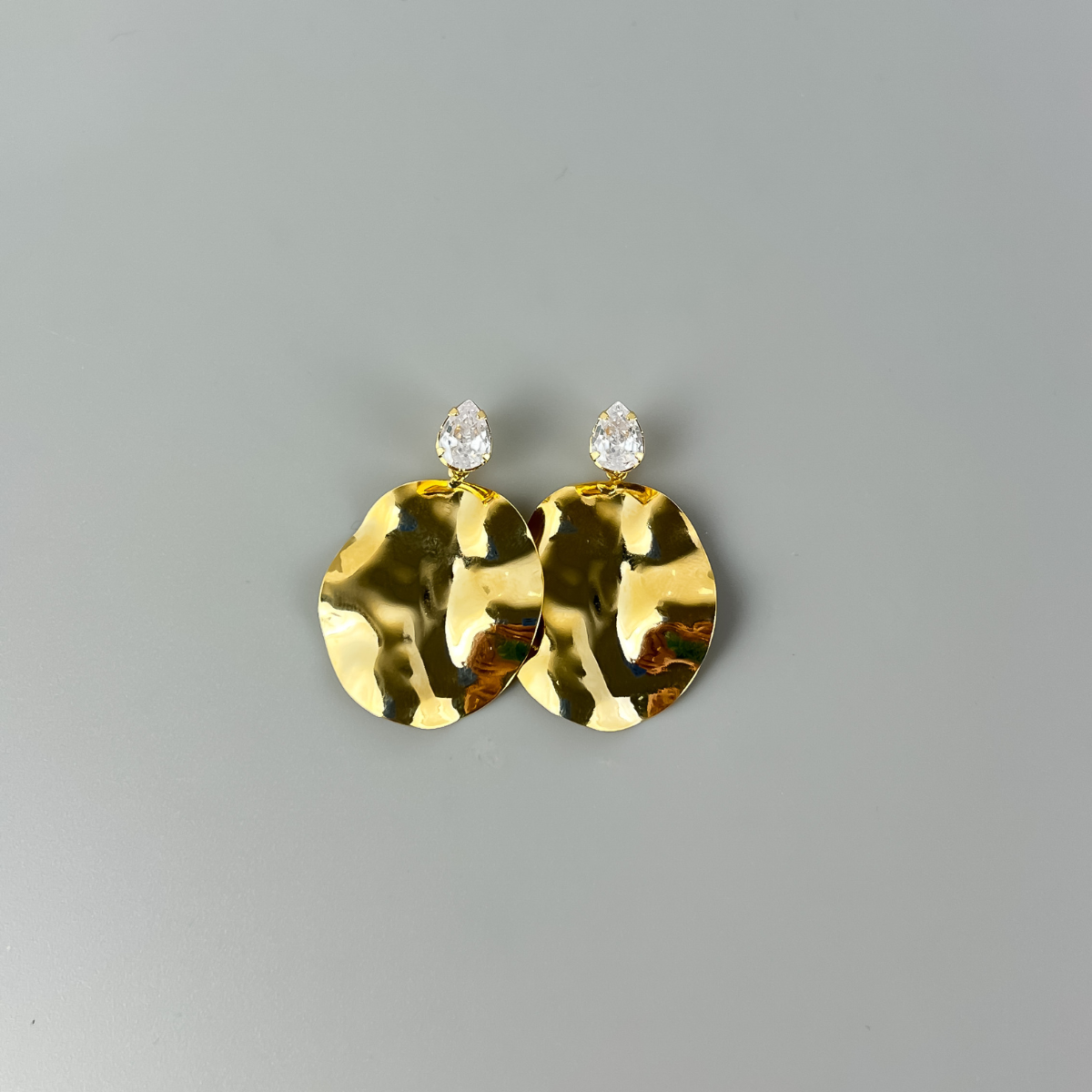 Gota - Brincos Banho de Ouro 18K